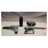 (2) Paint Ball Guns & CO2 Tank