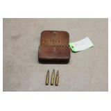(20) Rnds 7.62/.308 Ammo in Leather Case