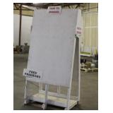 A-Frame Style Sign Holder 8' x 4' x 32'