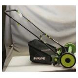16' Sun Joe Reel Mower w/ Basket