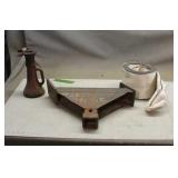 Receiver Hitch W/ Vintage Jack Stand And Strap