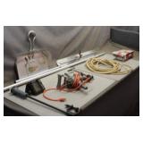 Bull Float, B&D Drill, Dust Pan & Heavy Gauge