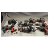 Tote of Assorted Power Drills