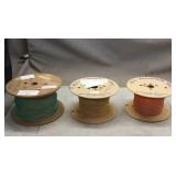 (3) Rolls Of Appliance Wiring Material
