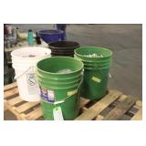 (4) Buckets of Bolts, Nuts & Assorted Fasteners