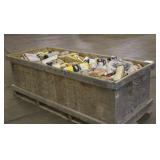 Crate w/ Assorted Oil & Air Filters