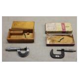 Lufkin No.1842 1'-2' Micrometer W/ 0-1' Micrometer