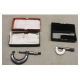 Starrett 0-1' Micrometer W/ Starrett No. 258M 25-5