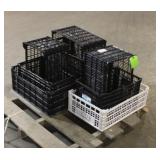 Pallet Of (9) Storage Crates