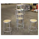 (6) 2' Tall Shop Stools