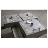 (3) Flag Pole Bases