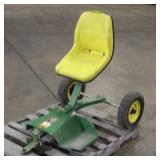 John Deere Pull-Behind Ride On Cart