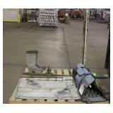 Pallet Of Concrete Finishing Equipment