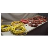 Box of Assorted Air Hoses