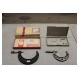 Lufkin Micrometer W/ NSK Micrometer