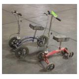 (2) Knee Scooters