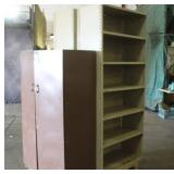 Cabinet W/ (2) Metal Shelves