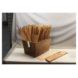 Bin Of Wood Shakes