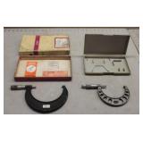 Lufkin Micrometer W/ NSK Micrometer