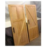 (2) Doors Approx. 64' x 29'