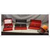 (3) Tool Boxes W/ Stihl Helmet