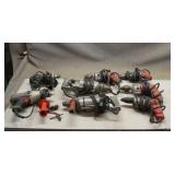 Tote of Assorted Power Drills