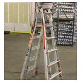 Little Giant Aluminum Adjustable Ladder