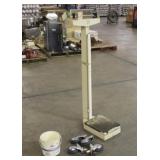 Vintage Detecto Scale W/ (4) Casters