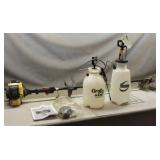 John Deere XT170 Weed Trimmer W/(2)Garden Sprayers