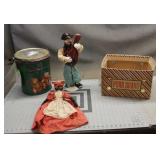 Box Of Assorted Antiques
