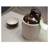 Vintage Growler & Bowl