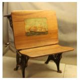 Antique School Desk