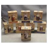 (8) Budweiser Animal Beer Steins