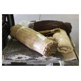Pallet of Assorted Rugs (80% Leather & 20% Cotton)