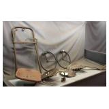 (4) Tractor Seats & (2) Steering Wheels & More