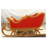 Sleigh From Dayton's Santa Christmas Display