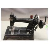 Antique White Sewing Machine