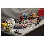 Box Of Dale Earnhardt Collectibles
