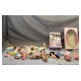 Box Of Assorted Vintage Dolls And More