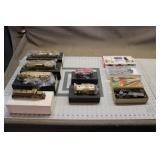 Box Of Assorted Locomotives And Train Cars