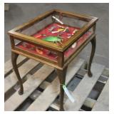 Vintage Display Case W/ Vintage Fishing Lures