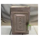 Antique Metal Bread And Cake Cabinet