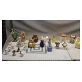 Box Of Antique Glassware And Knick Knacks