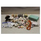 Flat of Stones, Agates & Decorative Stone Art