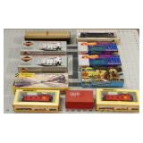 Box W/ Assorted Locomotive Models