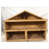 15' x 48' x 36' Wooden Display Shelf