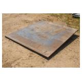 6' x 7' x 1.5' Square Plate Steel