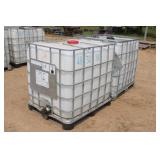(2) Poly Tanks In Cages