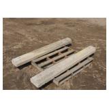 (2) Concrete Parking Barriers 71' x 9'