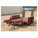 Homemade Tandem Axle Utility Trailer